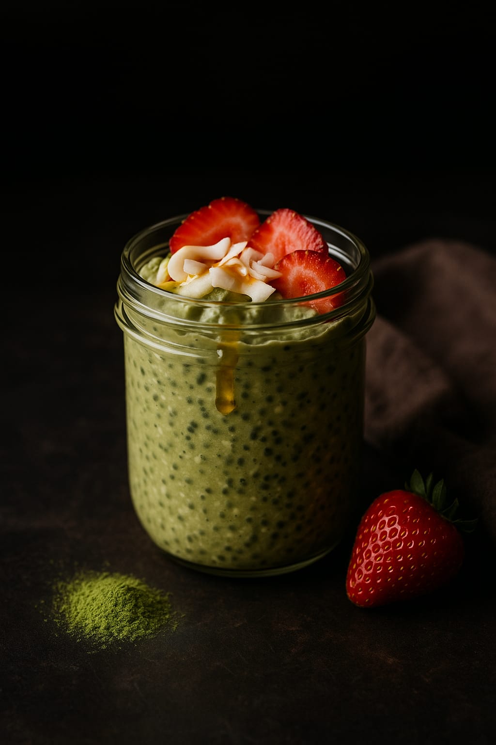 Matcha Chia Pudding