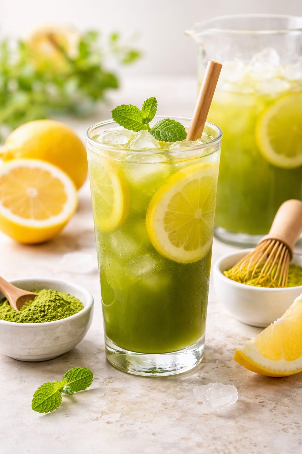 Matcha matcha lemonade 
